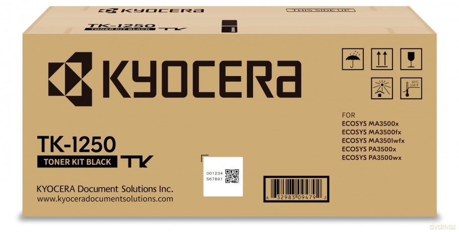Kyocera: KYOCERA TK-1250 schwarz Toner