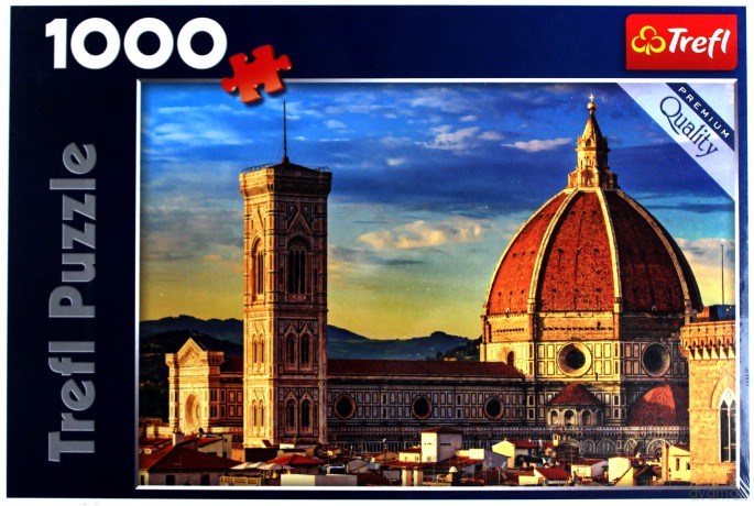 Puzzle 1000 Katedra Santa Maria del Fiore TREFL [PUZZLE]