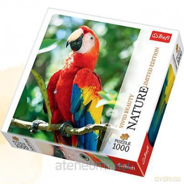 TREFL Puzzle 1000 el. Nature... - Ara czerwona [PUZZLE]