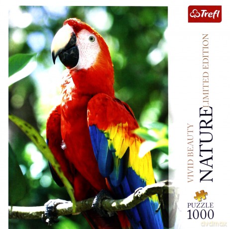 TREFL Puzzle 1000 el. Nature... - Ara czerwona [PUZZLE]