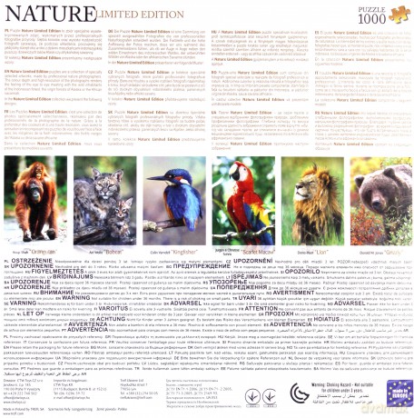 TREFL Puzzle 1000 el. Nature... - Ryś rudy [PUZZLE]