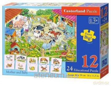 Puzzle Edukacyjne - Mother and Baby [PUZZLE]