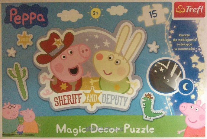 Puzzle Magic Decor 15 - Świnka Peppa TREFL [PUZZLE]