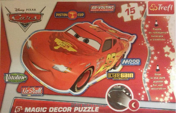 Puzzle Magic Decor 15 - Zyzgzak McQueen TREFL [PUZZLE]