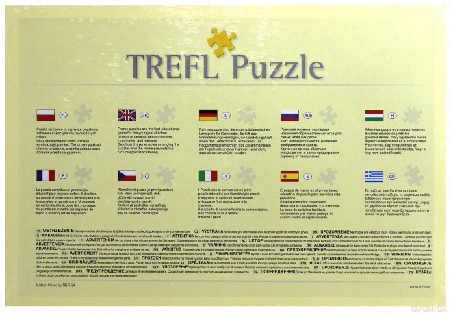 TREFL Puzzle ramkowe 15 el. Tom i Jerry Kuchenne... [PUZZLE]