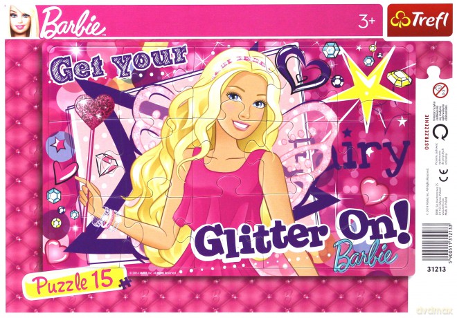 TREFL Puzzle ramkowe 15 el. Wróżka Barbie [PUZZLE]