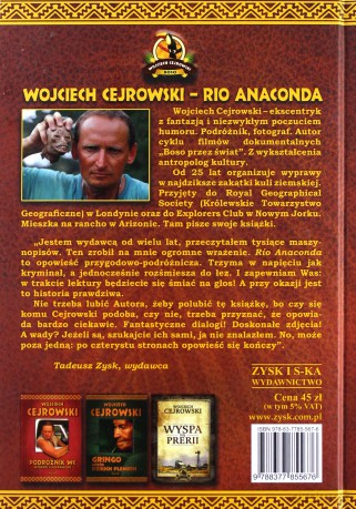 Rio Anaconda - Wojciech Cejrowski [KSIĄŻKA]