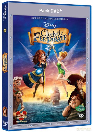 La Fee Clochette Et La Fee Pirate + Blu-Ray [DVD]