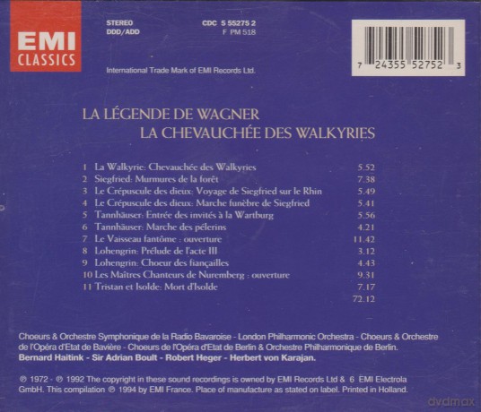 Wagner,Richard: La L [CD]