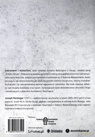 Sakrament i misterium. Teologia liturgii [KSIĄŻKA]