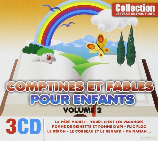 Comptines Et Fables Pour Enfants Vol. 2: La Mere Michel - Youpi, C'est Les Vacances - Pomme De Reinette Et Pomme D'api [3CD]