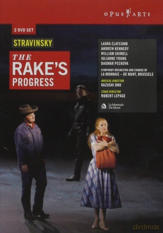 La Monnaie De Munt Orch/Ono-Stravinsky: Rake'S Progress [2DVD]