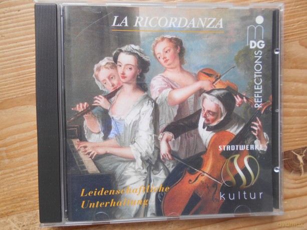 La Ricordanza-Bach: La Ricordanza-Bach/Vivaldi/Telemann [CD]