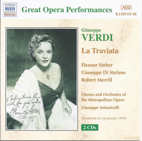 Antonicelli/Steber/Di Stefano/: La Traviata [2CD]