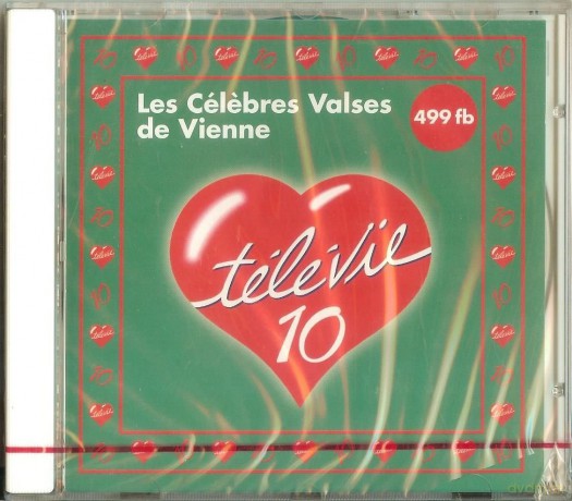 Televie 10 - Les Celebres Valses De Vienne: La Valse De L'empereur - Voix Du Printemps - Valse Du Tresor [CD]