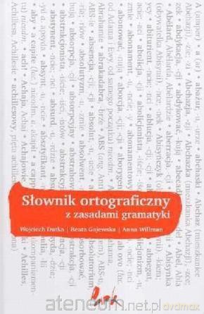 Słownik ortograficzny z zasadami gramatyki - biały [KSIĄŻKA]