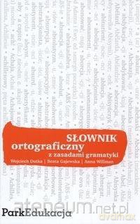Słownik ortograficzny z zasadami gramatyki biały [KSIĄŻKA]