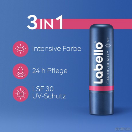 Labello CARING BEAUTY PINK LSF 30 Lippen