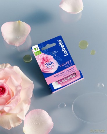 Labello VELVET ROSE Lippenpflege 4,8 g