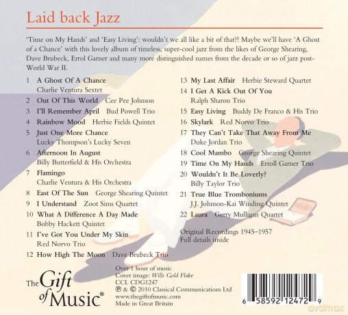 Ventura,Charlie: Laid Back Jazz [CD]