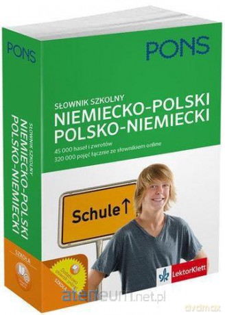 Słownik szkolny niemiecko-polski, polsko-niemiecki [KSIĄŻKA]