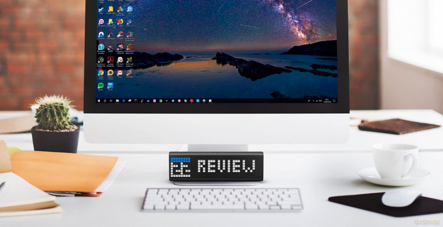 LaMetric Time (37X8) smarte WLAN-Uhr