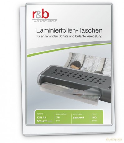 Laminierfolien A3, 75mic.100