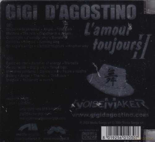 D'agostino, Gigi: L'amor Tojours 2 [2CD]