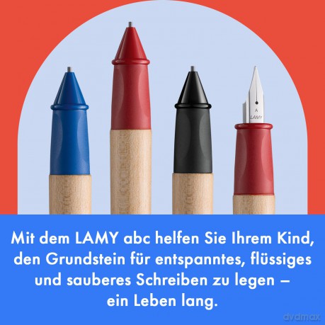 Lamy: LAMY abc Drehbleistift schwarz B 1,4 mm,