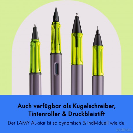 Lamy: LAMY AL-star Patronenfźller aubergine M