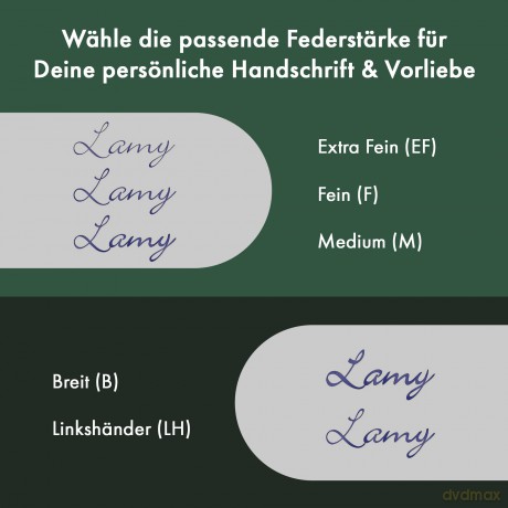 Lamy: LAMY AL-star Patronenfźller pine M (mitt