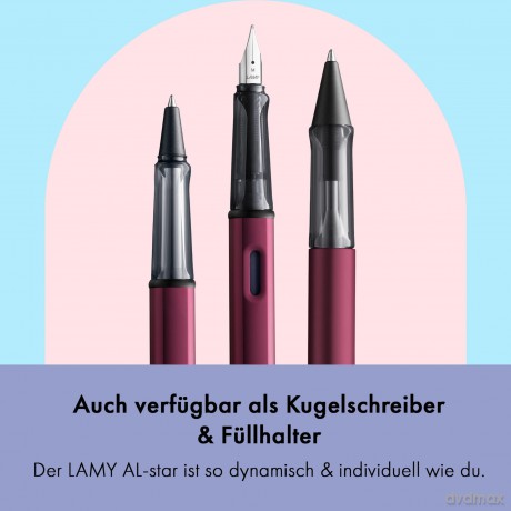 Lamy: LAMY AL-star Tintenroller black-purple 0