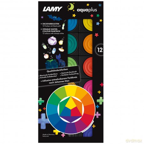 Lamy: LAMY aquaplus schwarz Wasserfarbkasten 1
