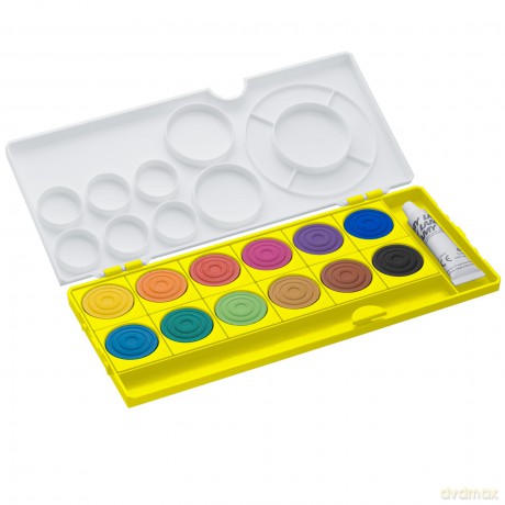 Lamy: LAMY aquaplus Wasserfarbkasten 12 Farben