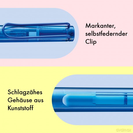 Lamy: LAMY balloon Tintenroller 0,3 mm, Schrei