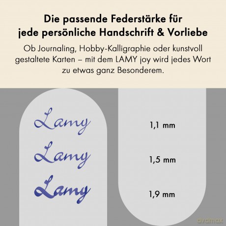 Lamy: LAMY joy 0015 Patronenfźller strawberry