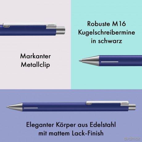 Lamy: LAMY Kugelschreiber econ dark dust, Schr