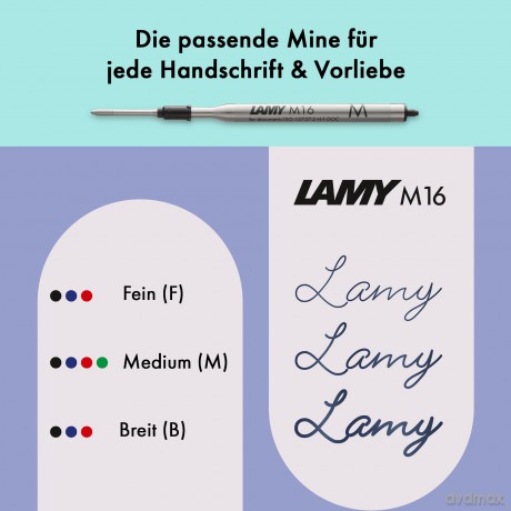 Lamy: LAMY Kugelschreiber econ dark dust, Schr