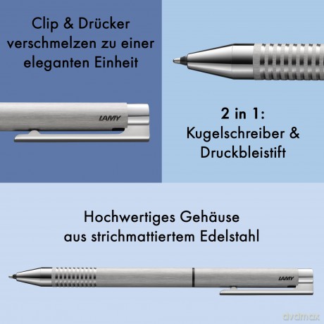 Lamy: LAMY Kugelschreiber logo twin pen Multif