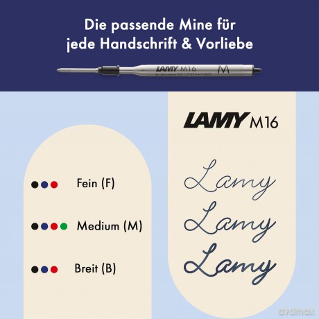 Lamy: LAMY Kugelschreiber noto blau, Schreibfa