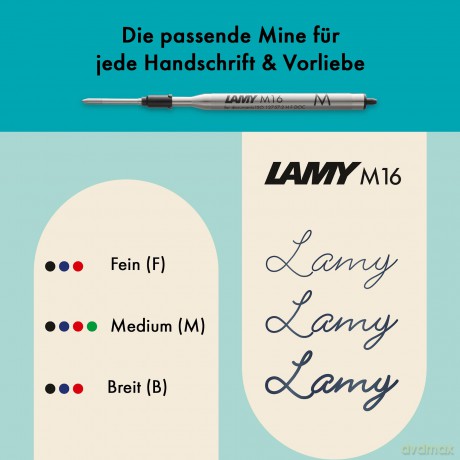 Lamy: LAMY Kugelschreiber noto noto teal, Schr