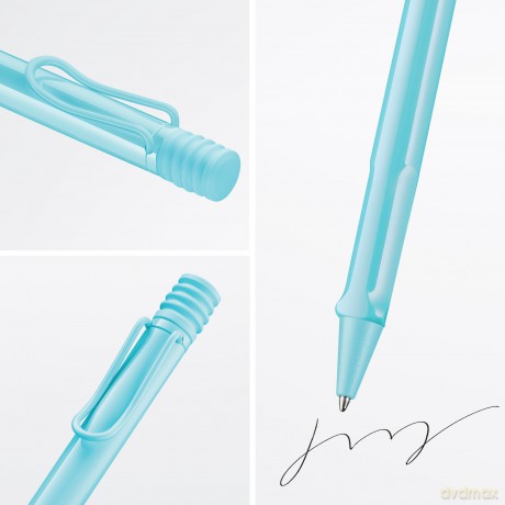 Lamy: LAMY Kugelschreiber safari blau Schreibf