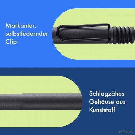 Lamy: LAMY Kugelschreiber safari schwarz Schre