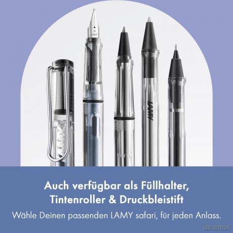 Lamy: LAMY Kugelschreiber safari transparent S