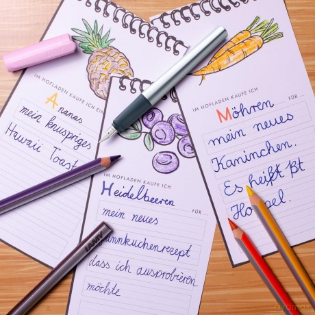 Lamy: LAMY nexx Patronenfźller azure/silber A