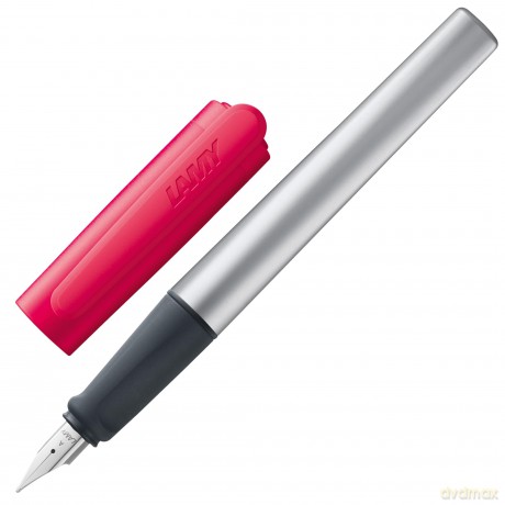 Lamy: LAMY nexx Patronenfźller crimson/silber