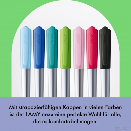 Lamy: LAMY nexx Patronenfźller neonyellow/silb