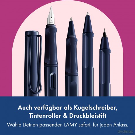 Lamy: LAMY safari Patronenfźller dark dusk M