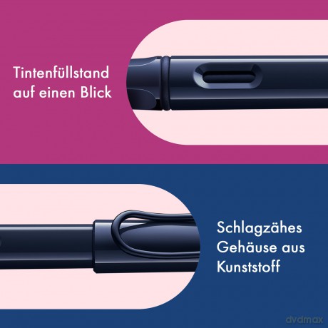 Lamy: LAMY safari Patronenfźller dark dusk M