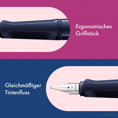 Lamy: LAMY safari Patronenfźller dark dusk M